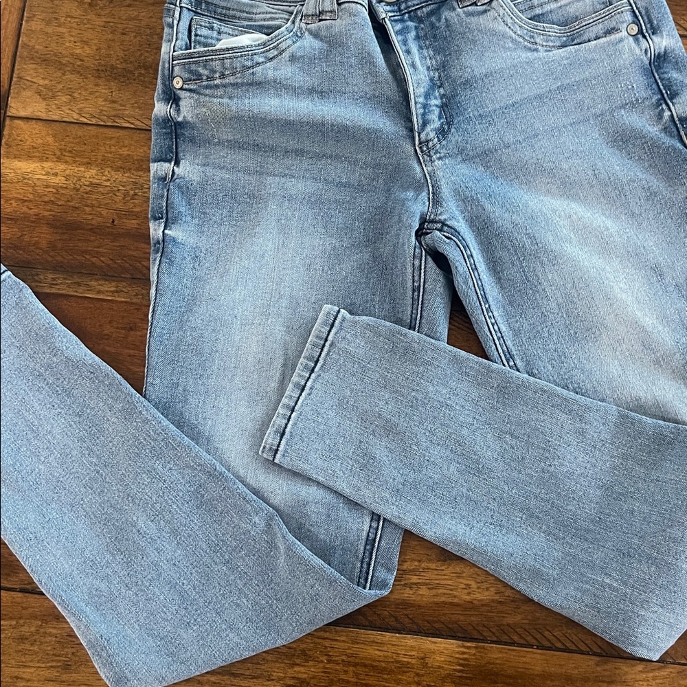 Democracy Ab Technology light wash blue denim size 6 - Picture 4 of 15